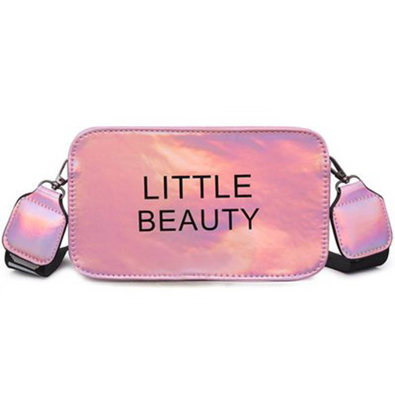 

Женская сумка "Литл" розовая. Сумочка через плечо розового цвета Little beauty