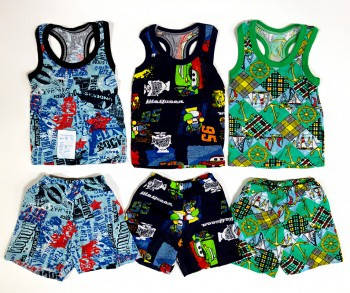 

Борцовка+шорты (цветной кулир), 52 размер