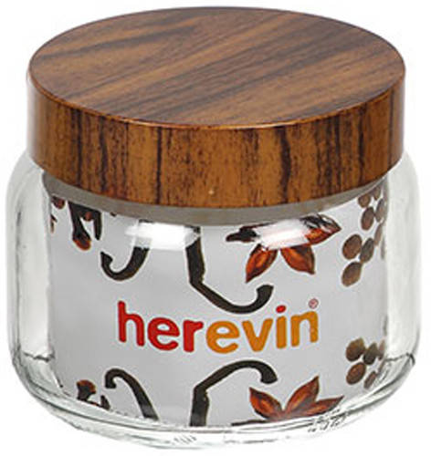 

Банка для хранения Herevin Woody 231357-000 425 мл, Прозрачный