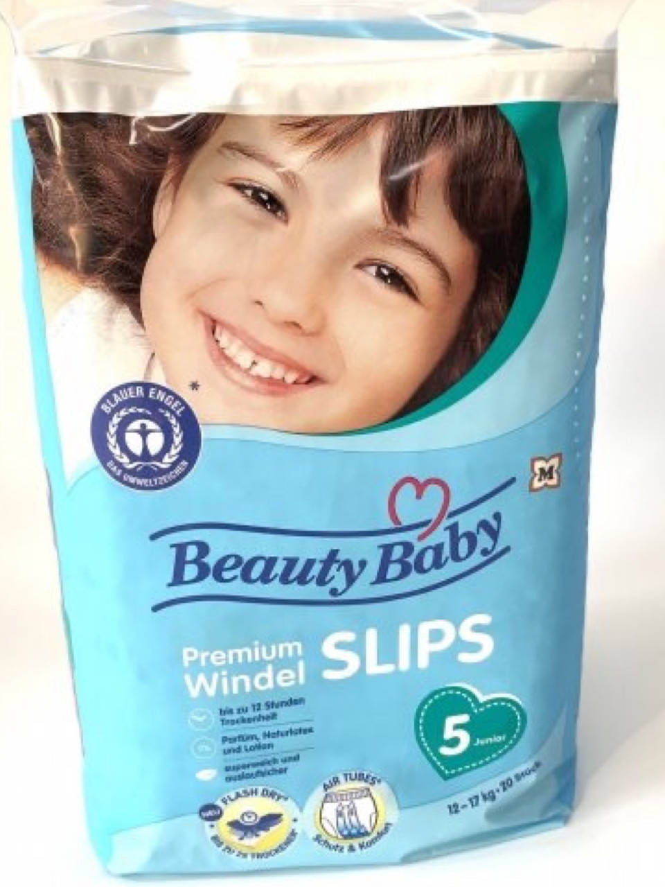 

Подгузники-трусики Beauty Baby Германия 5 (12-17кг) 20шт, Белый