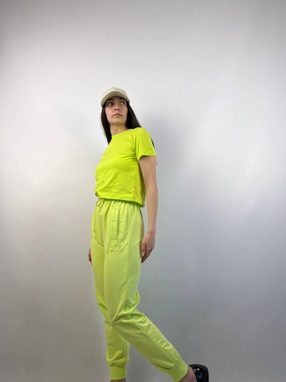 

Женские футболки и майки Футболка женская цвет лимонний размер S-XL тренд, Лимонный