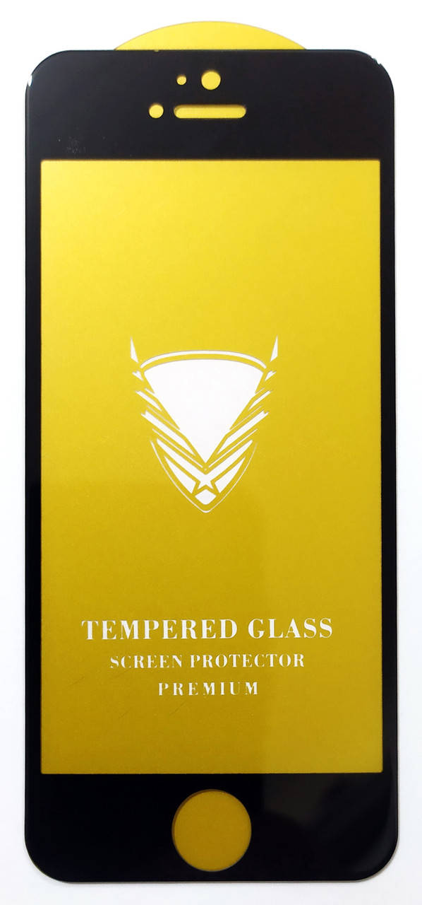 

Защитное стекло для iPhone 5 / 5s / SE полная проклейка OG Gold Armor Full Glue