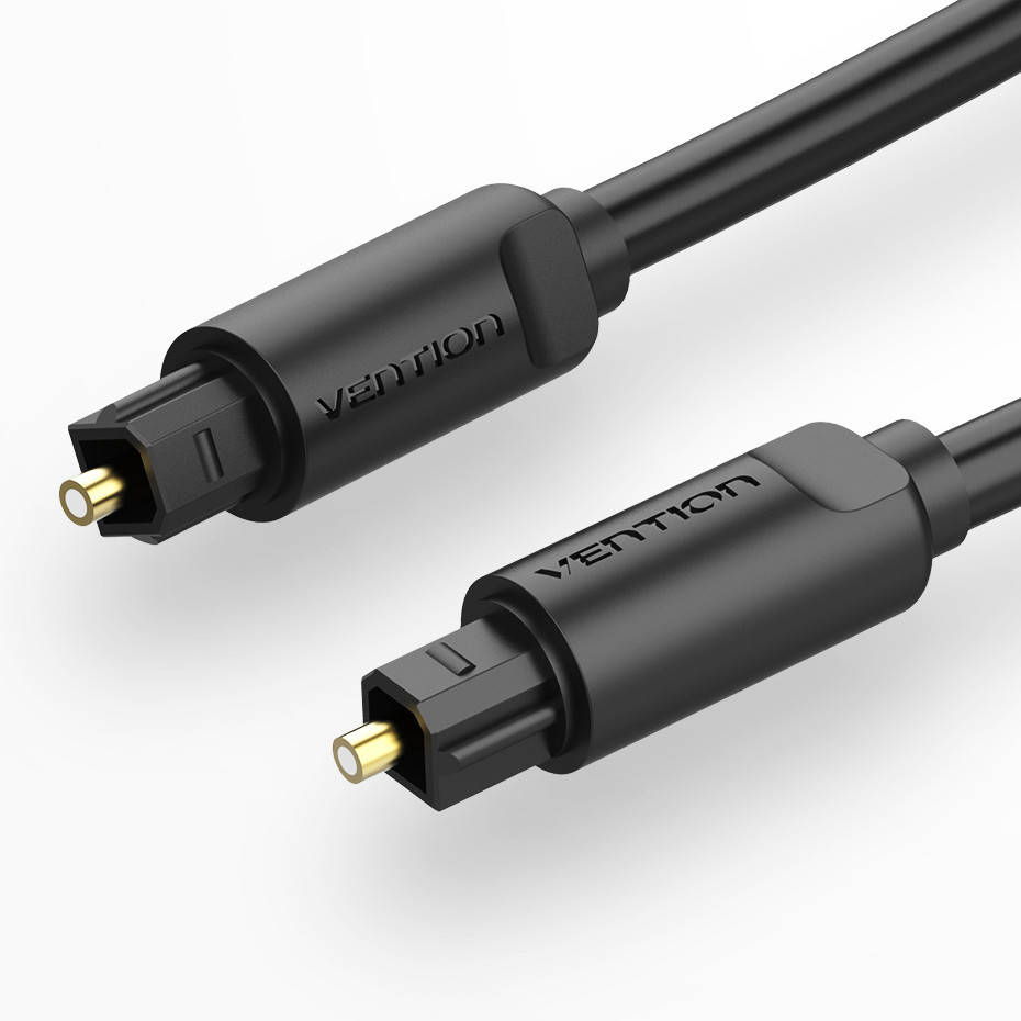 

Кабель мультимедийный аудио оптический Vention BAEBF Toslink S/PDIF (Черный, 1м)