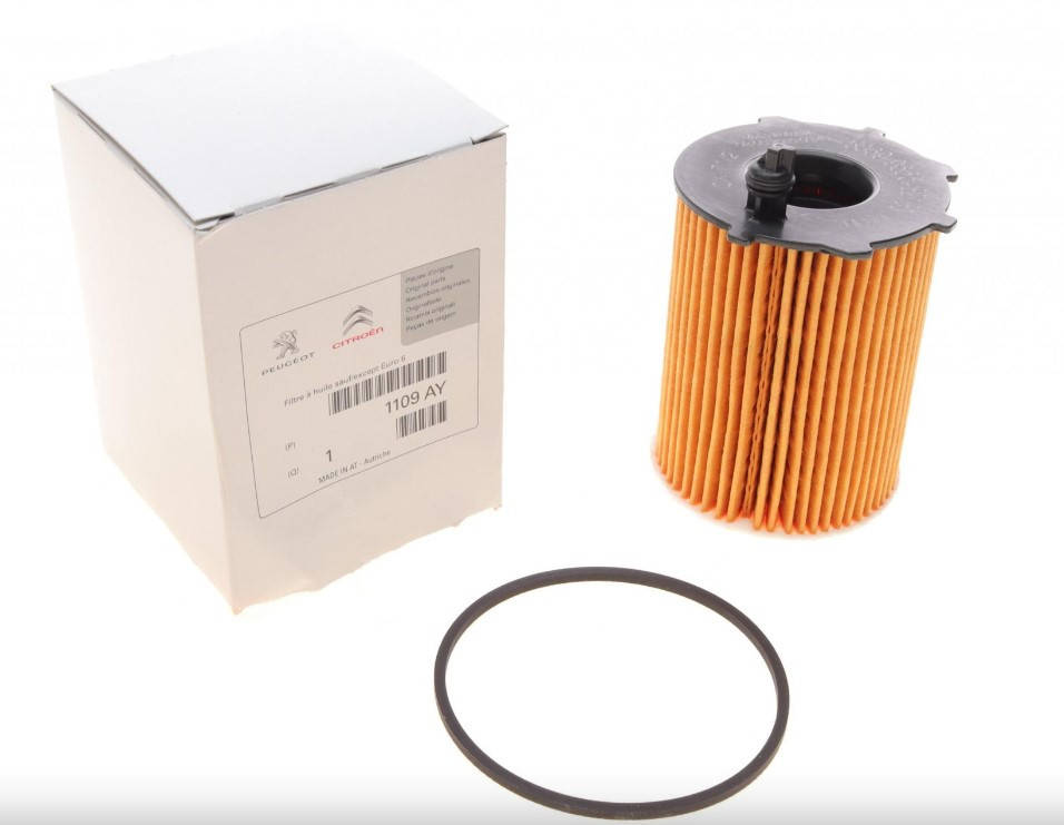 

Масляный фильтр Peugeot Partner 1.6HDi 05- CITROEN ОРИГИНАЛ 1109AY