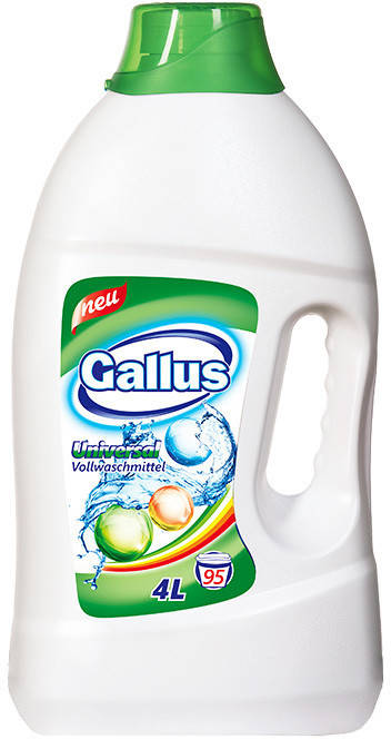 

Гель для стирки 4 л Volwaschmittel Gallus 4251415300193