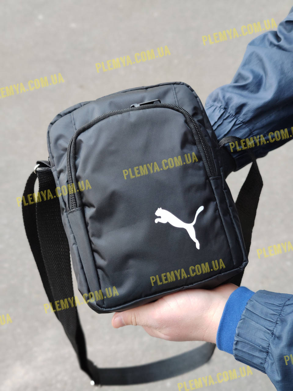 

Мужская сумка через плечо Puma Пума Барсетка Puma, Черный