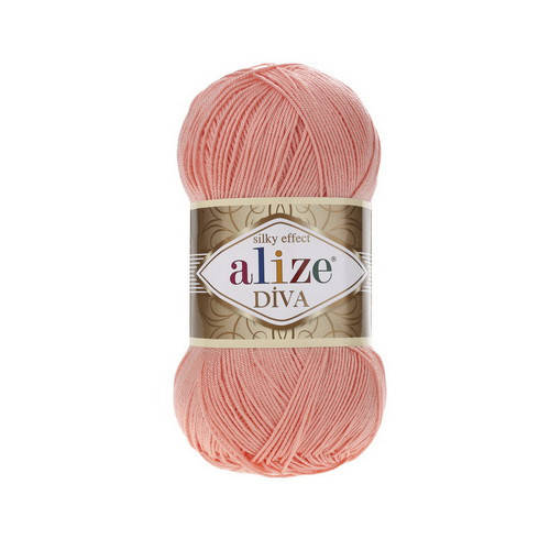 

145 Пряжа Alize Diva светлая пудра