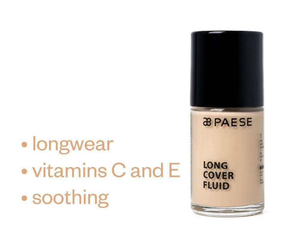 

Тональный крем Long Cover Fluid Paese (0-Nude) (01) LIGHT BEIGE