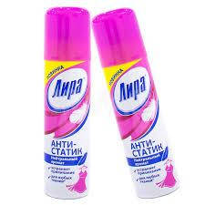 

"Лира" 150 мл - средство для антистатической обработки синтетических материалов