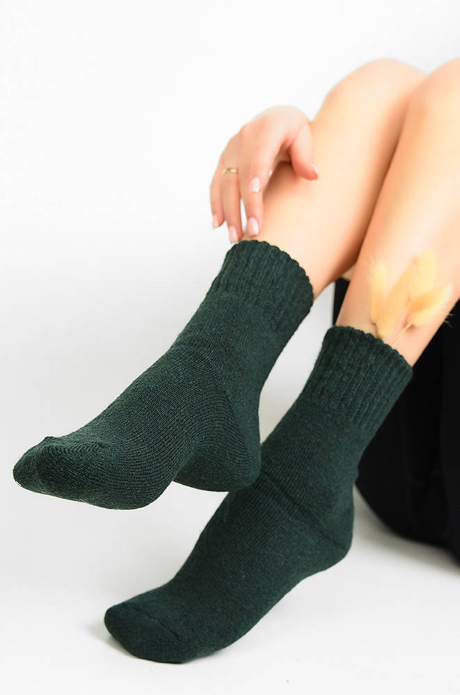 

Носки женские теплые зеленые размер 36-40 ANNA 139494M, Зелёный