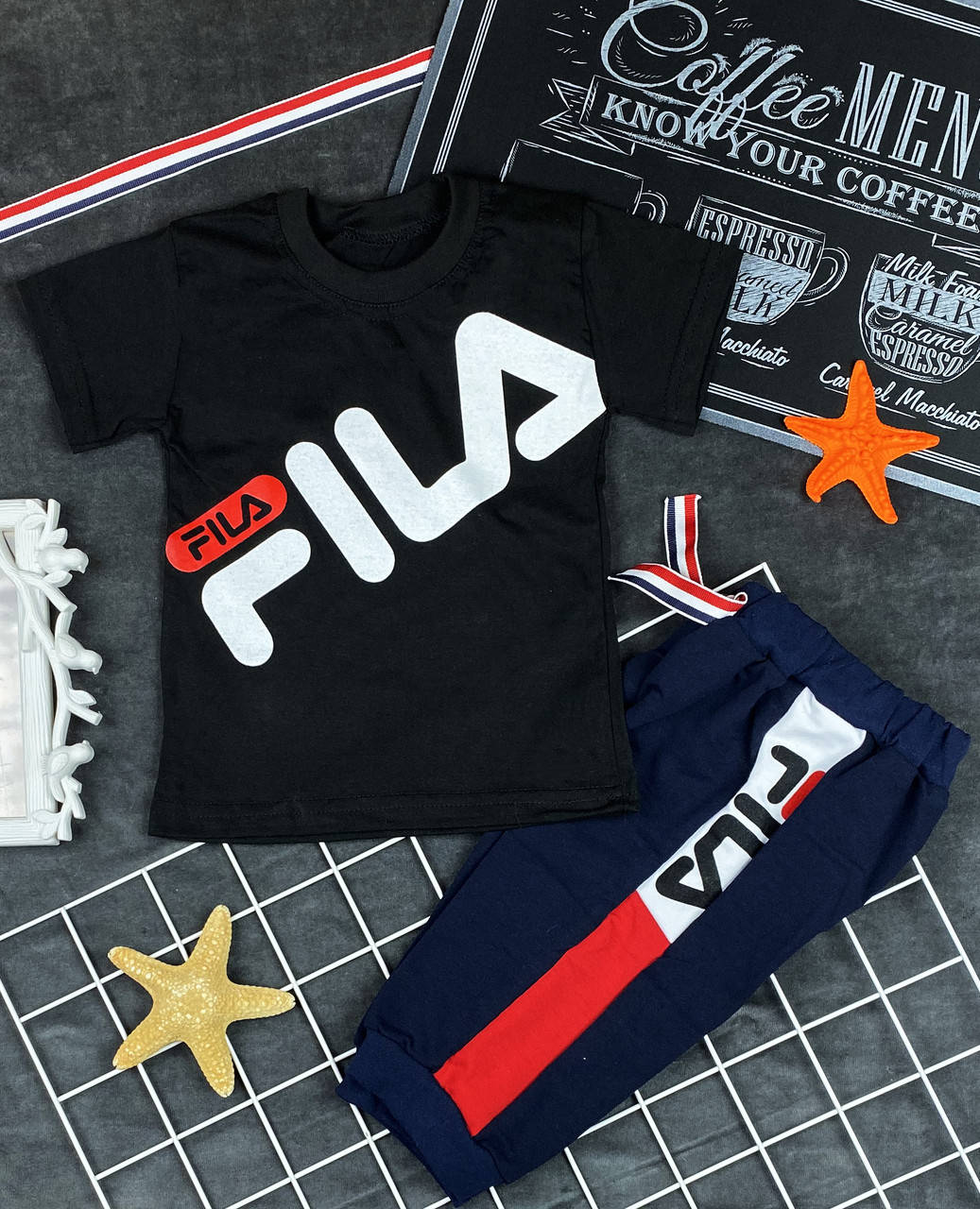 

Футболка и бриджи Fila Рост 92-98,98-104,104-110,110-116,116-122