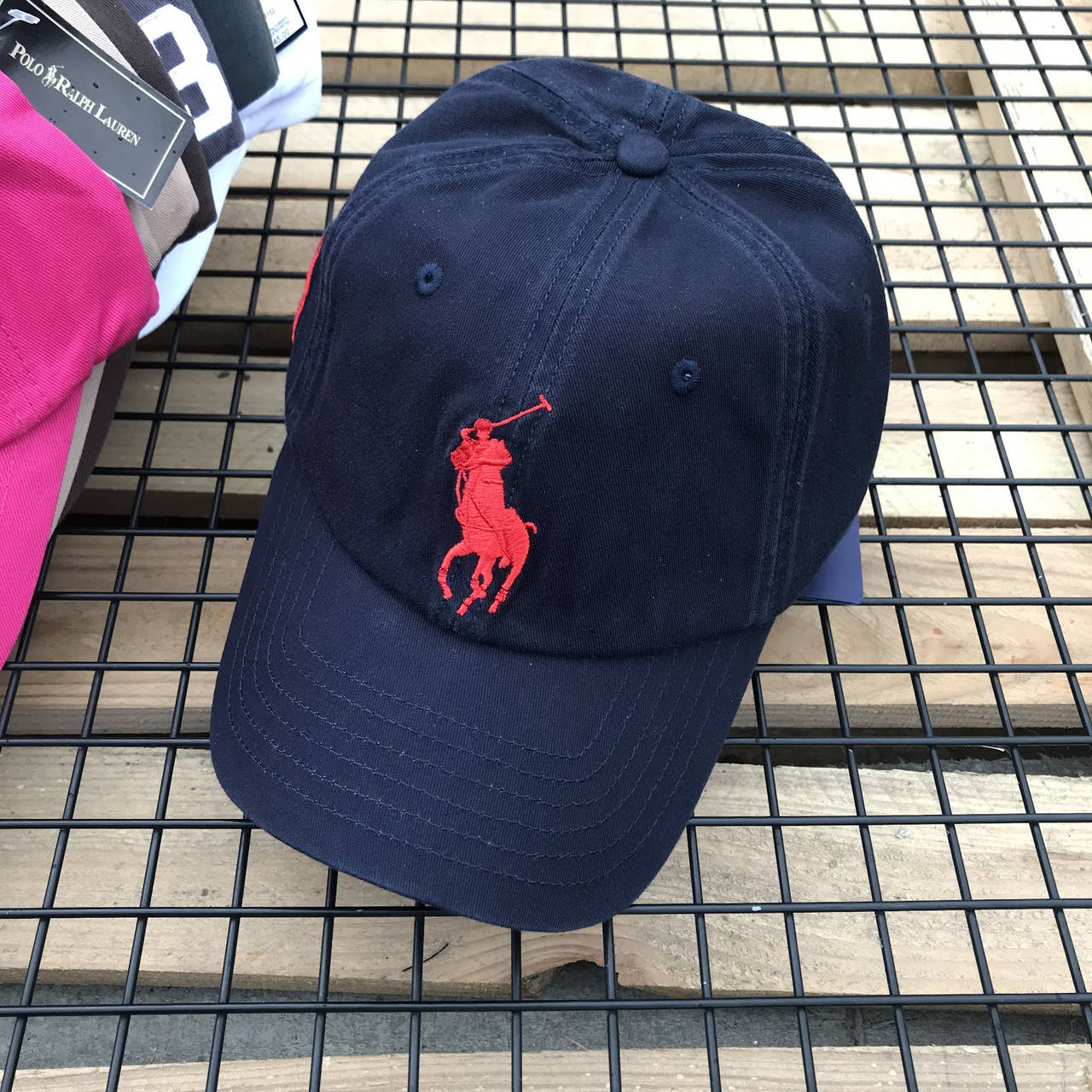 

Кепка polo ralph lauren синего цвета, Черный