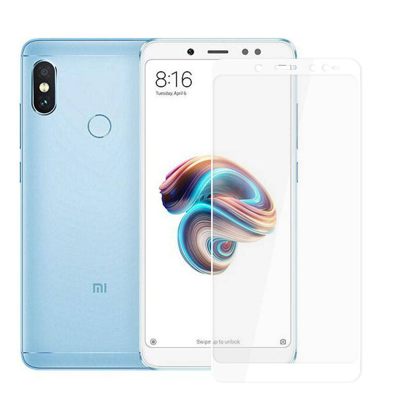 

Защитное стекло для Xiaomi Mi A2 (2 цвета) белый