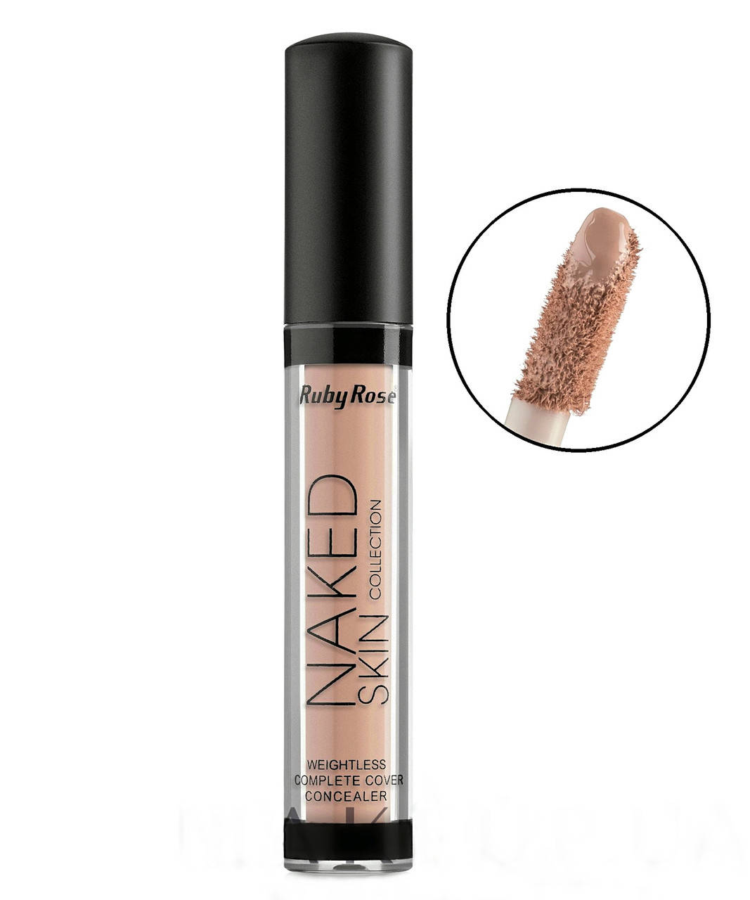 

Жидкий консилер Naked Skin Weightless Complete Cover Concealer Ruby Rose № 01
