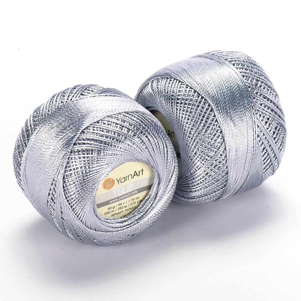 

Yarnart Tulip № 479 серый