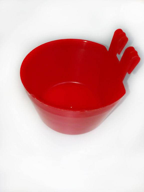 

Поилка-кормушка навесная для кроликов, домашней птицы, голубей и др