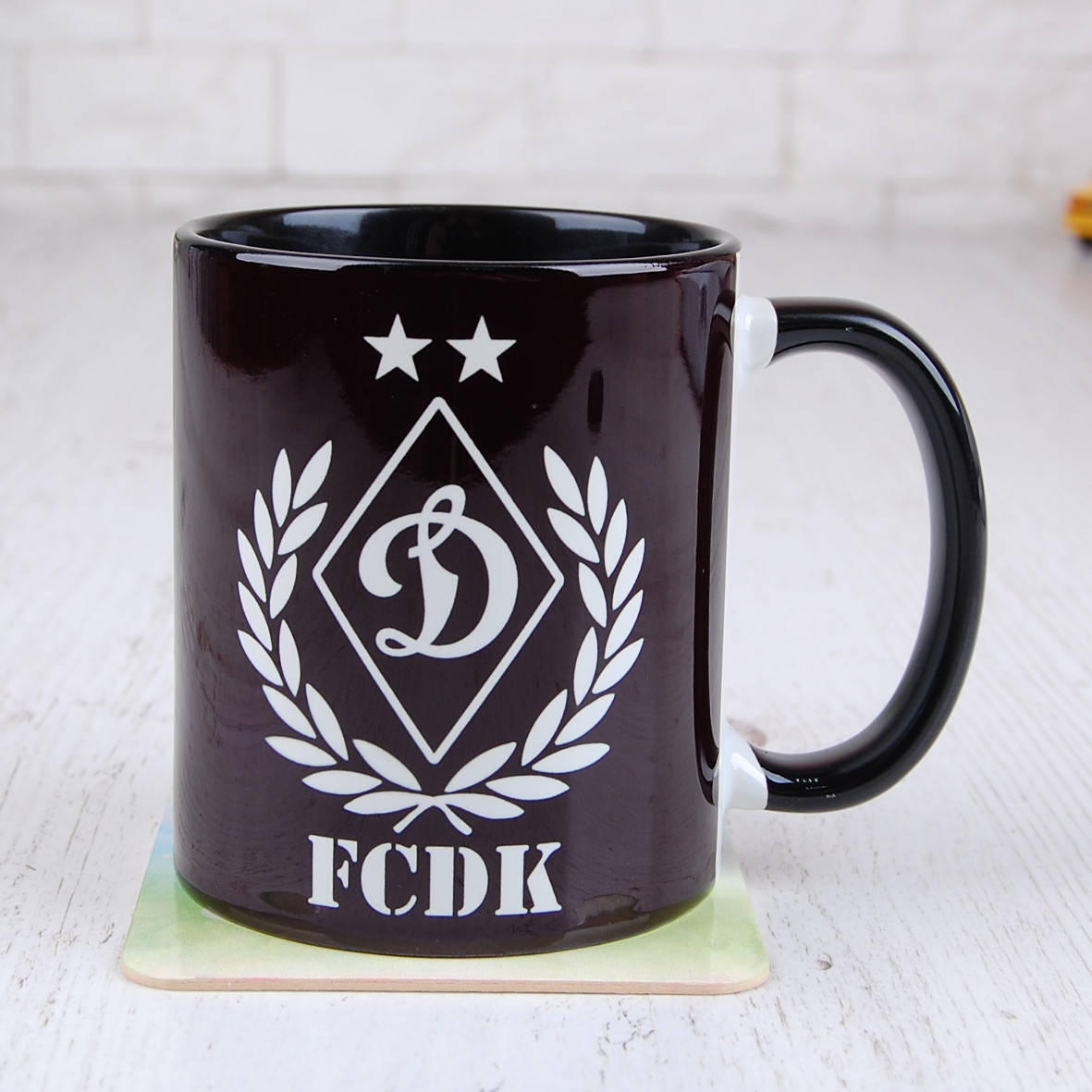 

Черная чашка "Динамо Киев 2", Черный