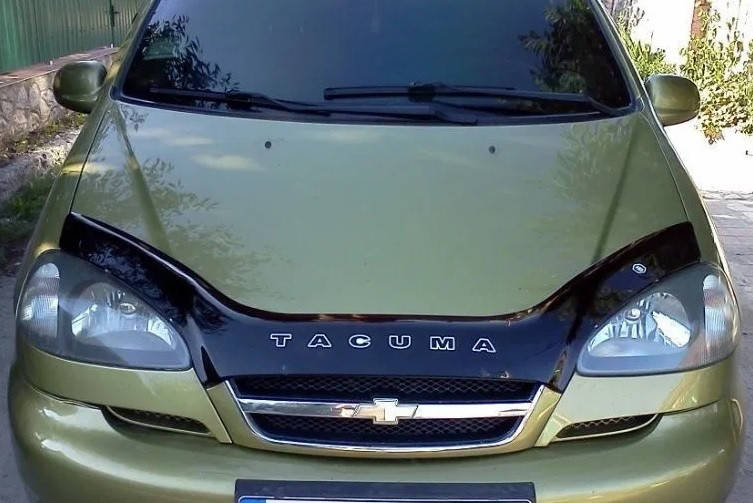 

Дефлектор капота VT52 (мухобойка) Chevrolet Tacuma 2004-2008 Rezzo, Vip Tuning, CH08