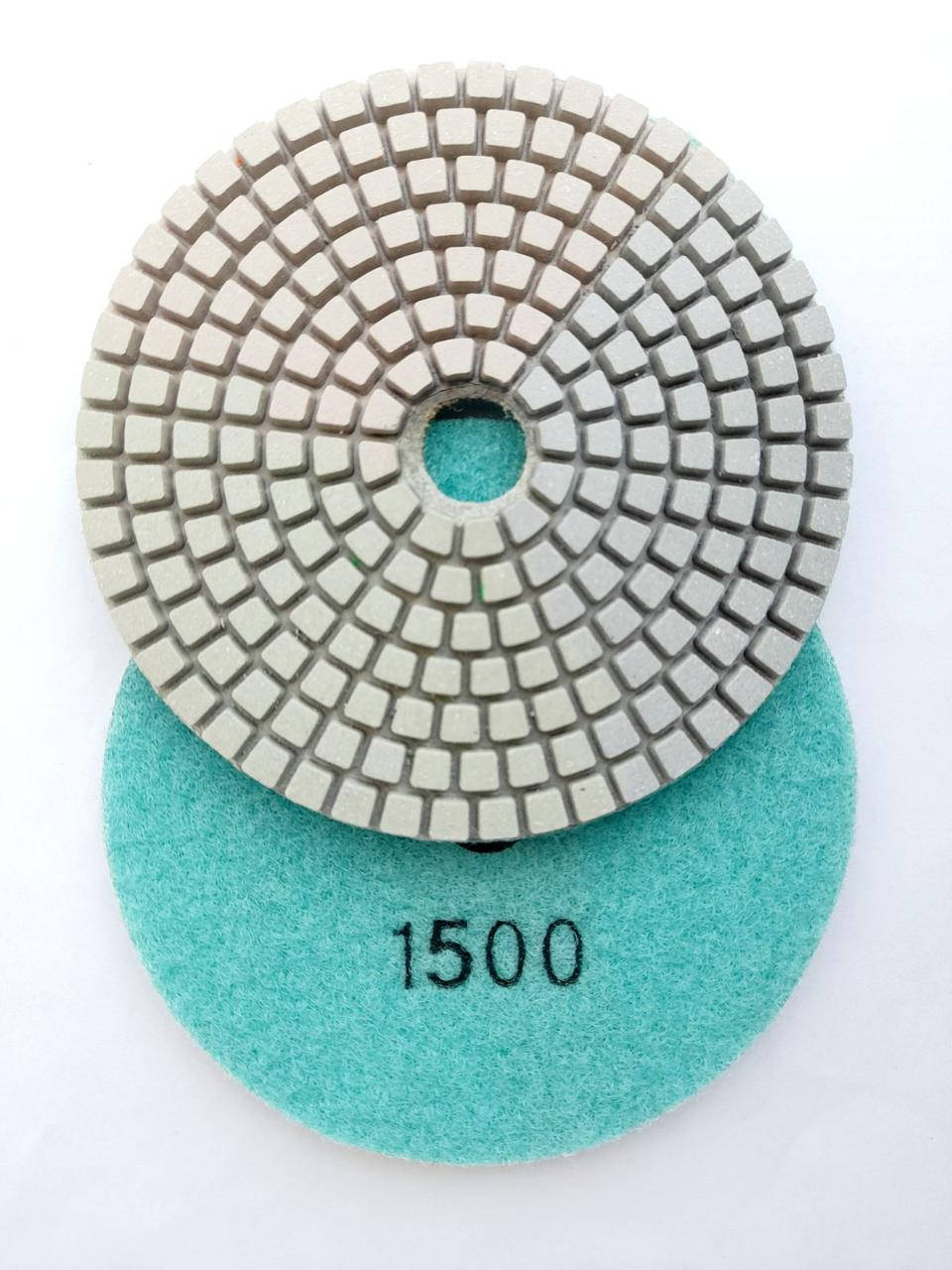 

Гибкие полировальные круги "3-цвета" для полировки d100 mm №1500