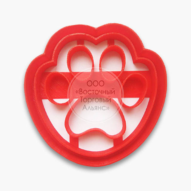 

3D формы для пряников - Вырубка "Логотип - Щенячий Патруль"