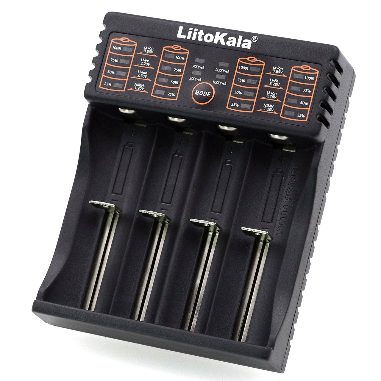 

Универсальное ЗУ Liitokala Lii-402 Ni-Mh/Li-ion/Li-Fe/LiFePO4 USB Powerbank LED