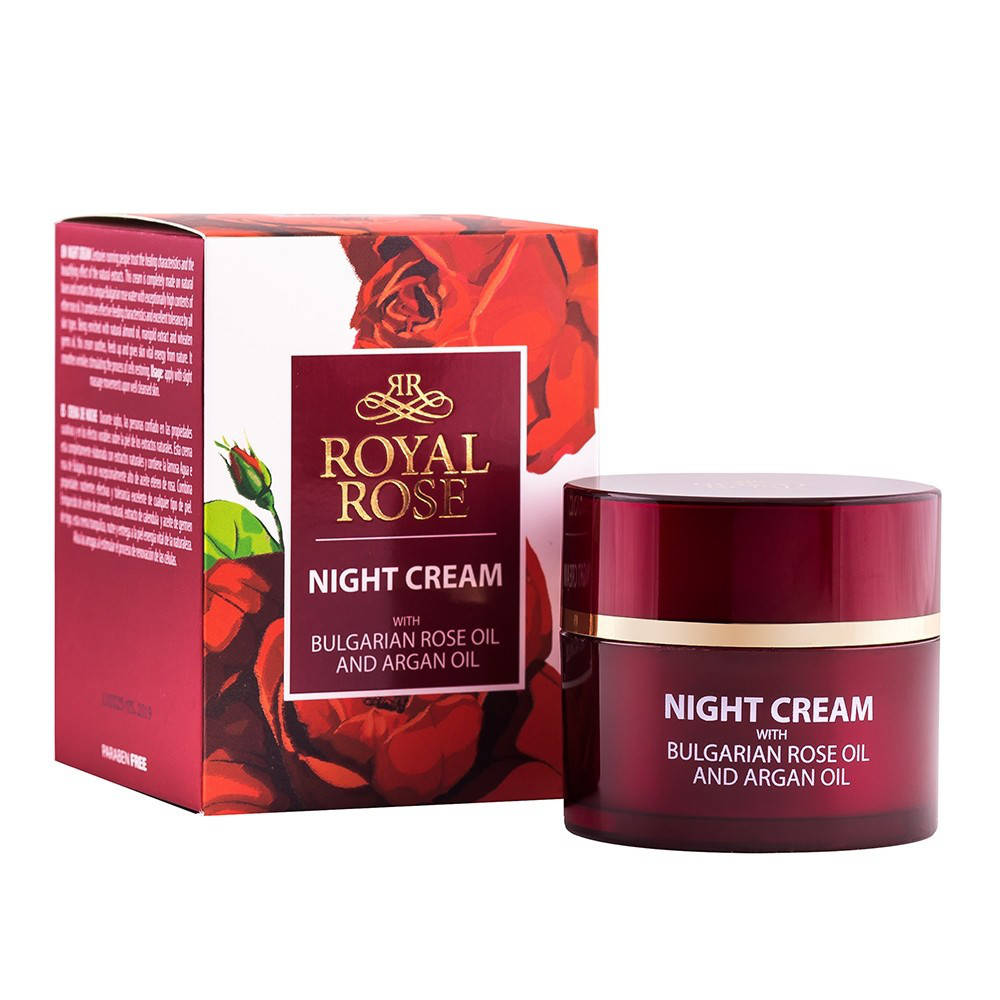 

Питательный ночной крем с маслом розы и аргана Royal Rose от BioFresh 50 мл