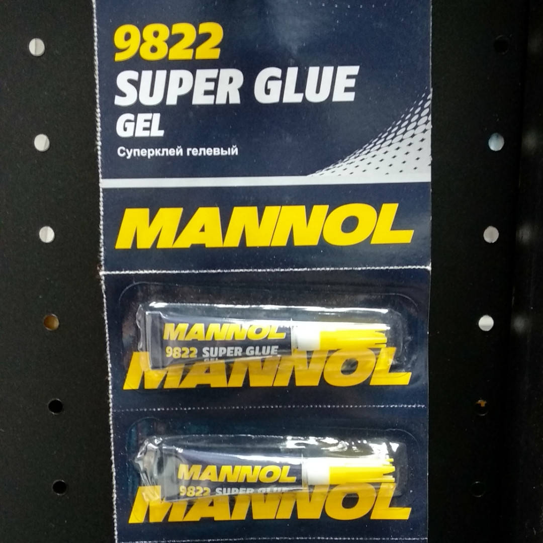 

Супер клей гелевый Mannol 9822