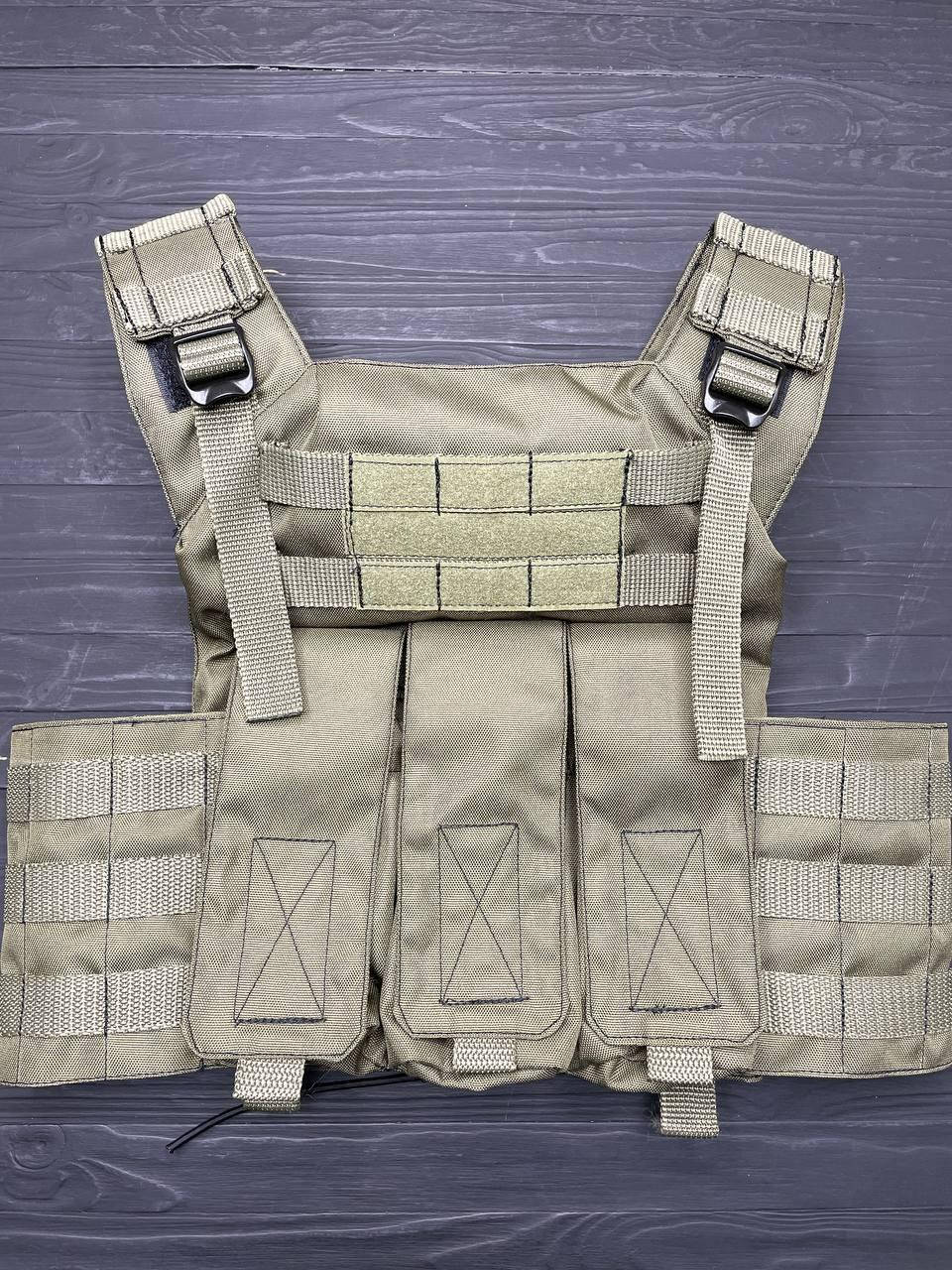 

Плитоноска с подсумками, тактический жилет, разгрузка Хаки