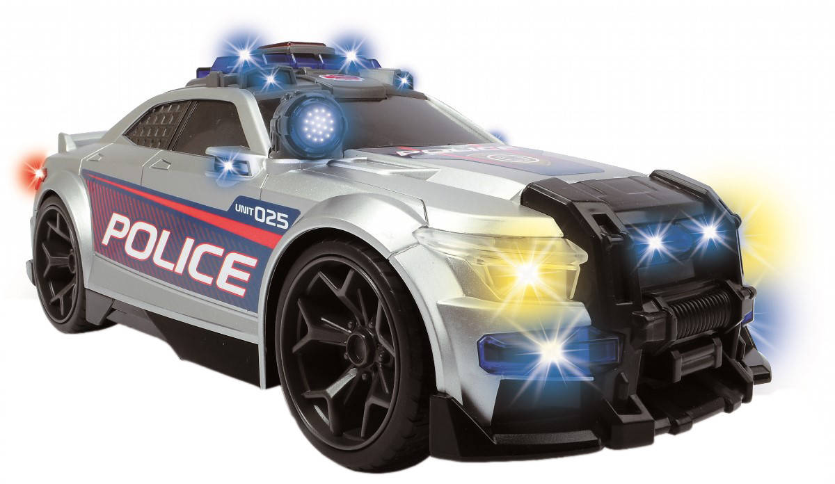 

Автомобиль Dickie Toys Городская полиция (1137006), Черный