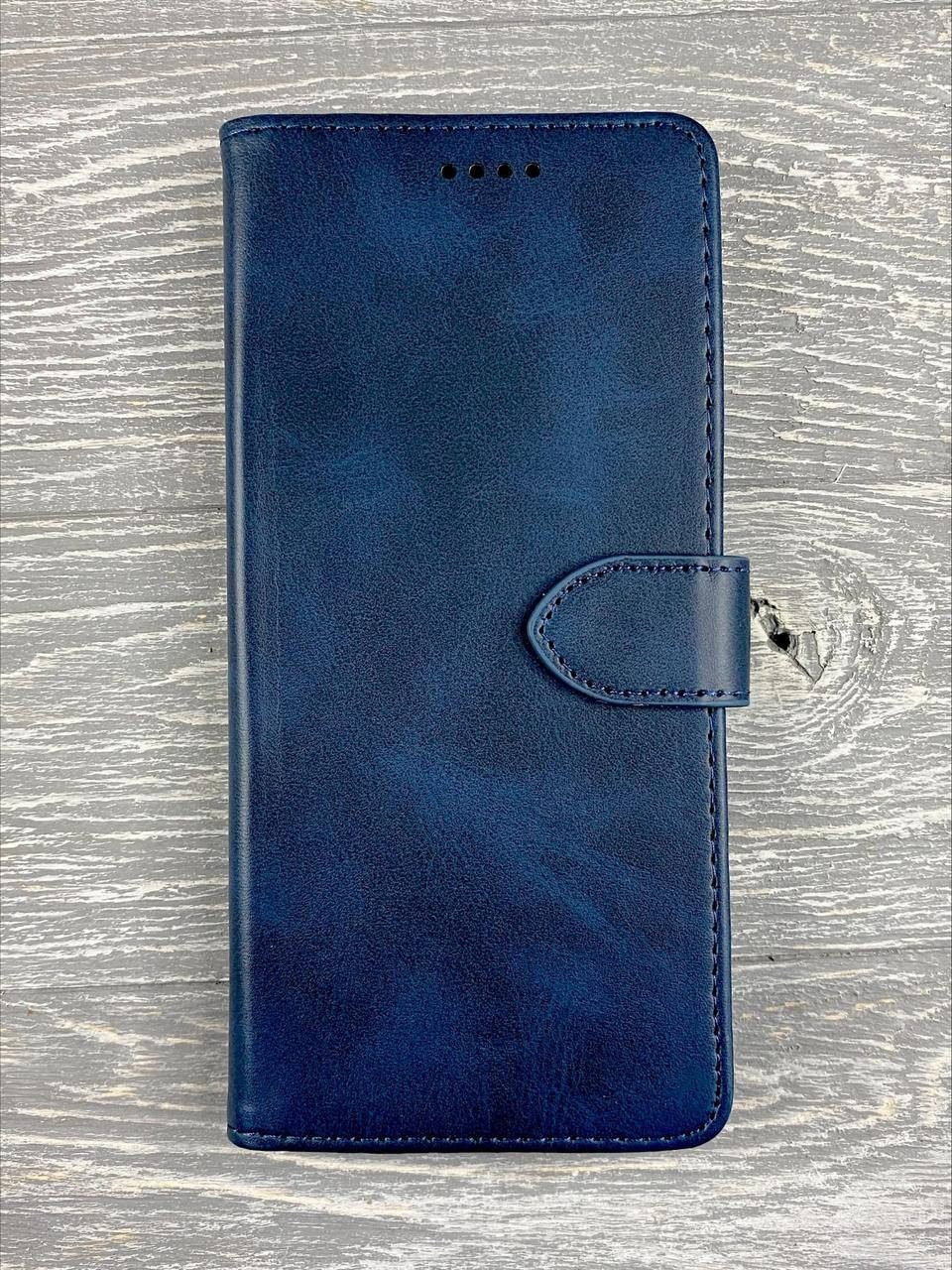 

Кожаный чехол книжка Retro на ZTE Blade V30 (на зте блейд в30) синий, Разные цвета