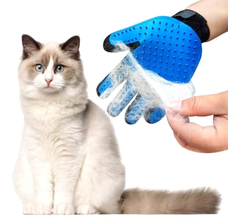 

Перчатка True Touch для вычесывания шерсти кошек и собак