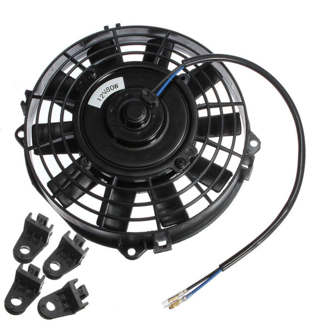 

Вентилятор 12" 12v 80 Вт универсальный (тянущий / толкающий)