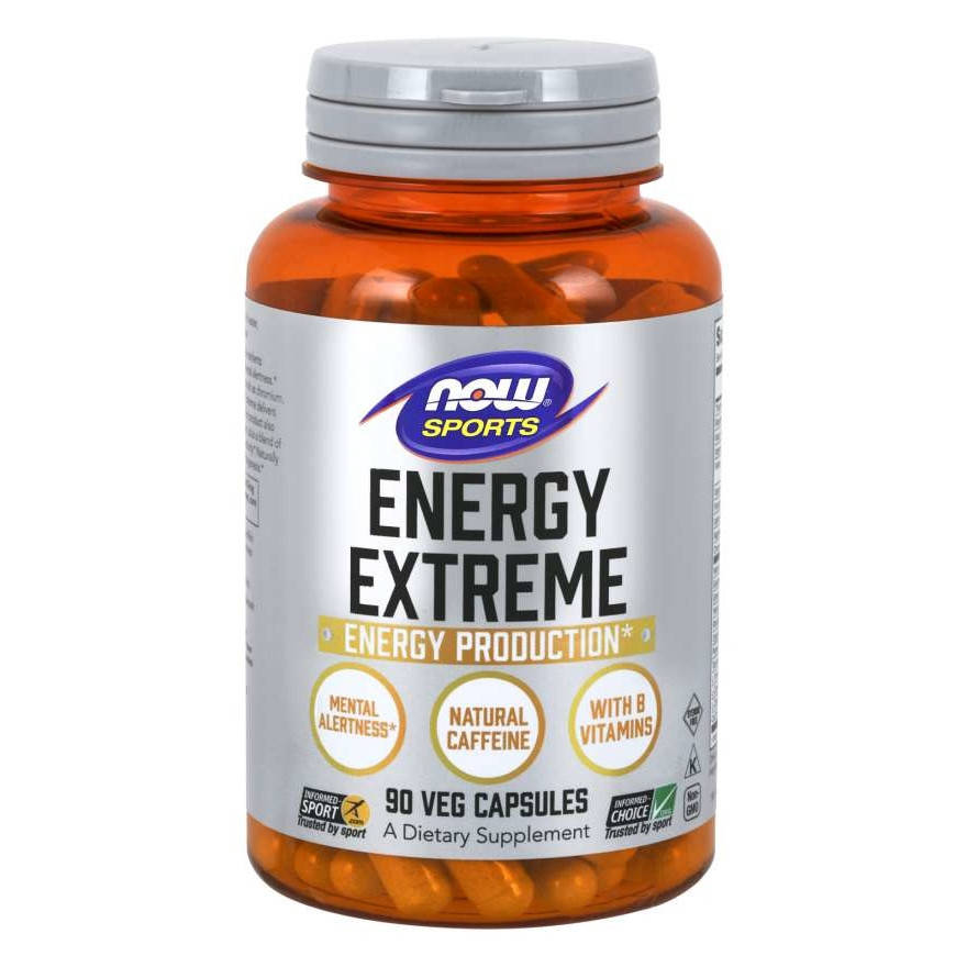 

Now Foods, Sports Energy Extreme (90 капс.), витамины B для энергии