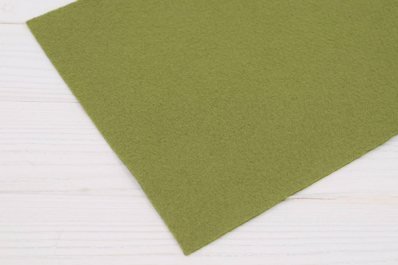 

Американский мягкий фетр 1,5 мм (20х30 см) - №61 мох (0730 moss)