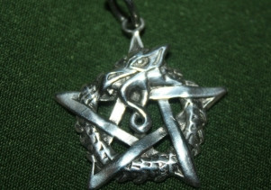 Амулет Відьм знак срібло.