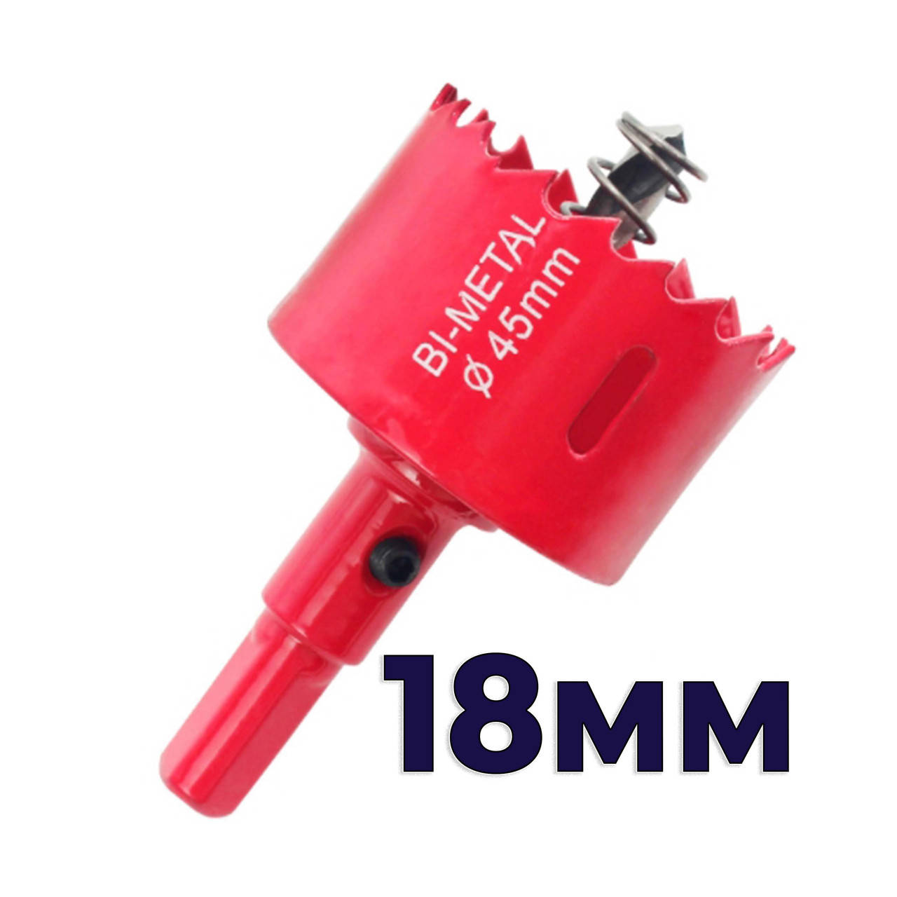 

Коронка Биметалл 18мм по металлу HSS M42 Bi-metal