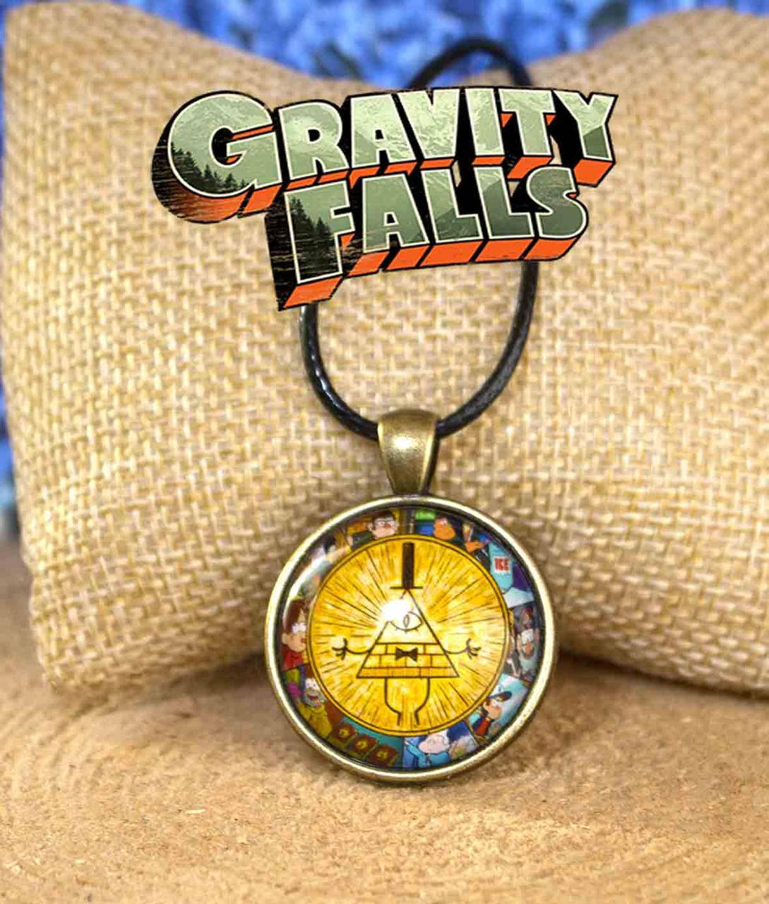 

Подвеска Gravity Falls Гравити Фолз Колесо Билла яркое