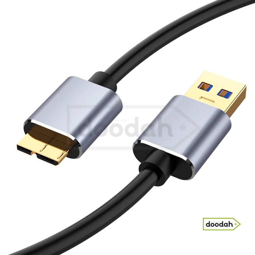 

Кабель для HDD / SSD кармана USB 3.0 на Micro-B - Robotsky Type A 50 см Silver