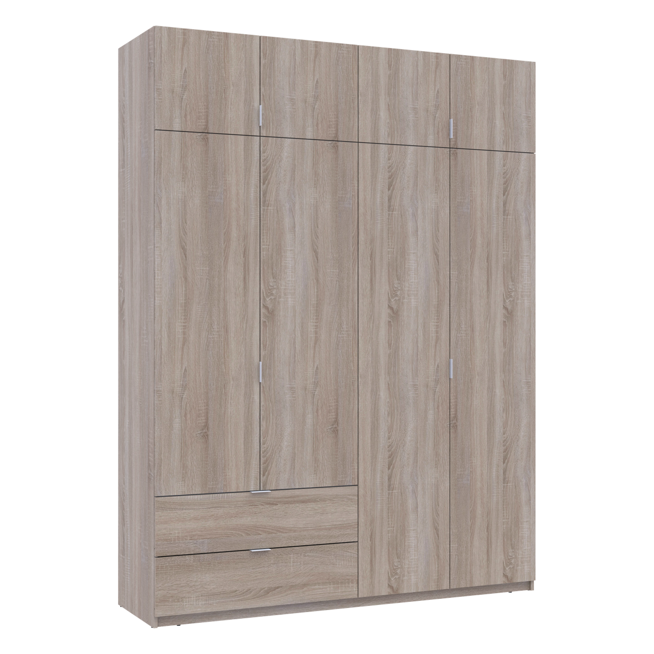 Розпашна Шафа для одягу Doros Лукас Дуб Сонома 180х50х240 (80737731) 7