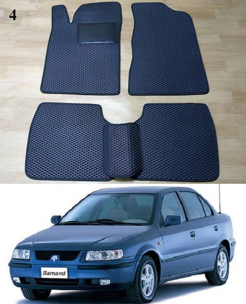 

Коврики ЕВА в салон Samand EL / LX 06-, Черный