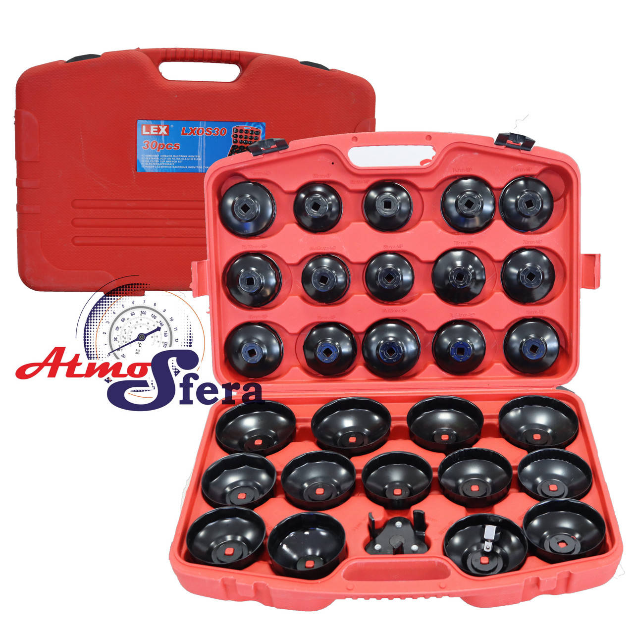 

Набор съемников масляных фильтров Чашек Lex LXOS 30 шт Польша! 30
