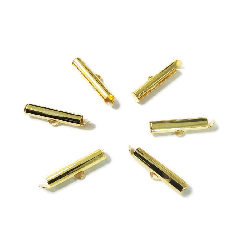 

Концевики-слайдеры для стразовых цепей, 20 мм, 2 шт., цвет золото