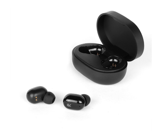 

Беспроводные Bluetooth наушники Airdotspro Realme для комфортности прослушивания музыки и общения по телефону, Черный