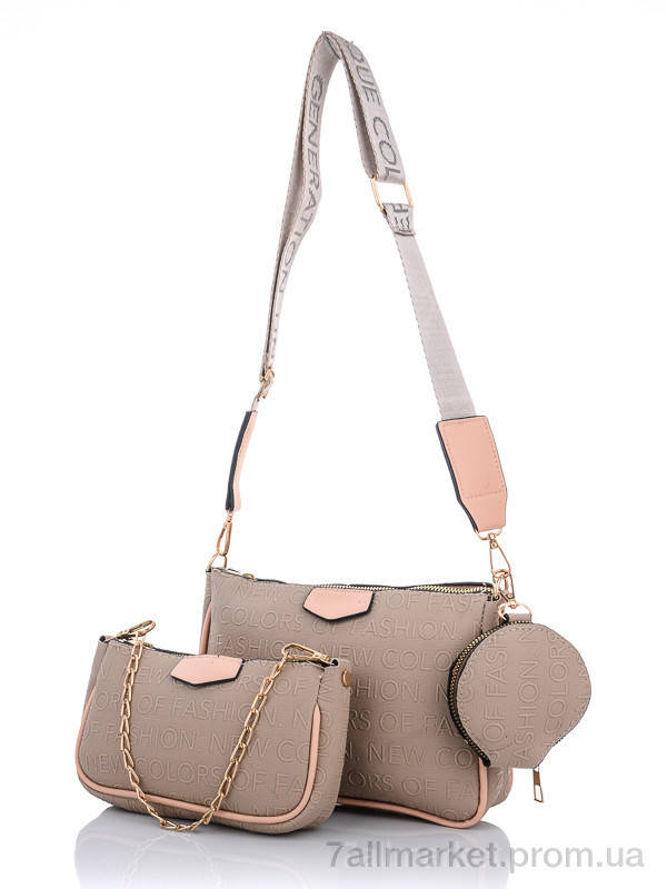 

Сумка женская 1178-3 d.beige 17*21*4 см, "David Polo" недорого оптом от прямого поставщика, Бежевый