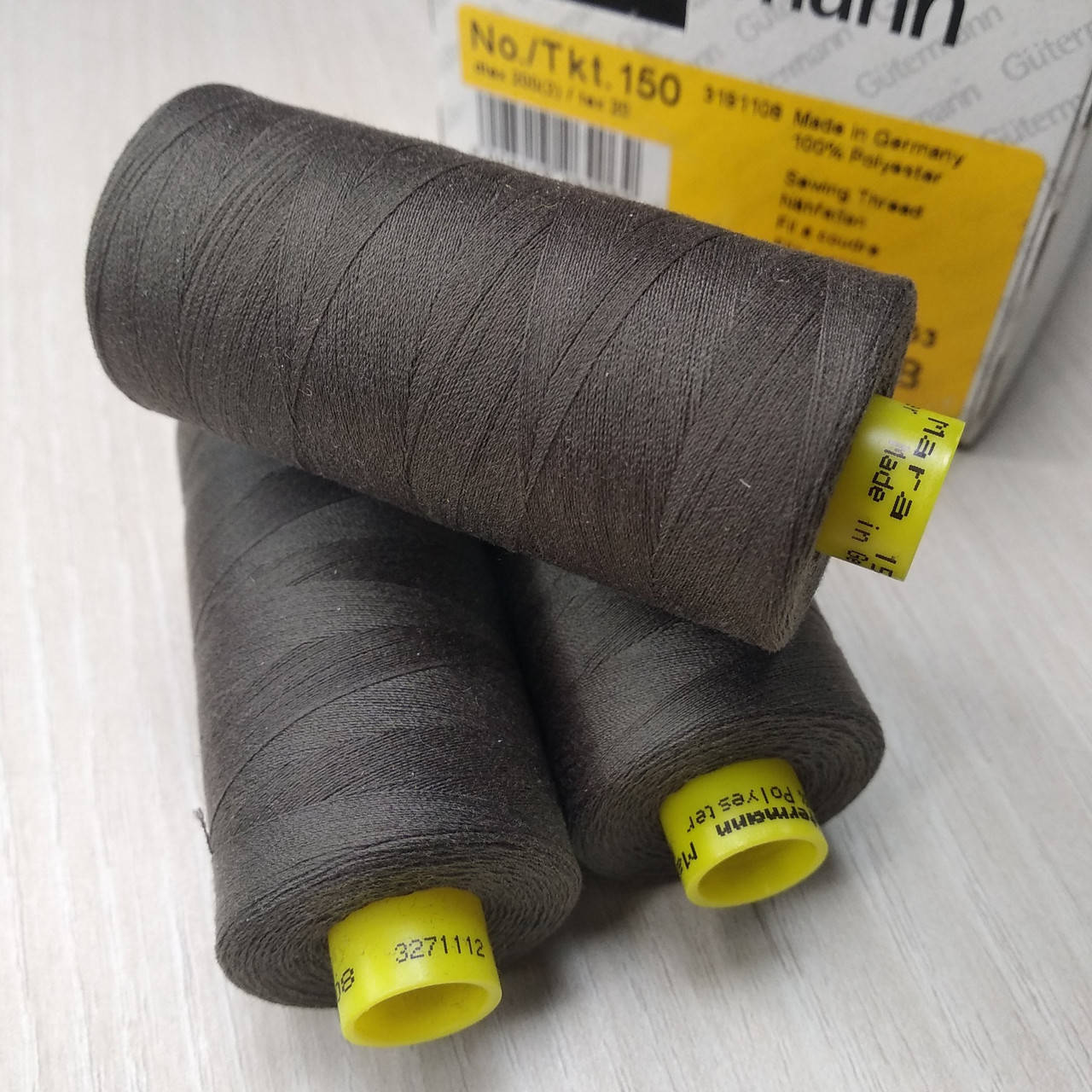 

Нитки Gutermann Mara 120 хакі №308 (1000м), Голубой