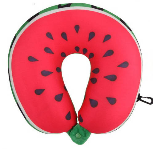 

Подушка дорожная для шеи рогалик подушка красная для путешествий в Украине подушка в дорогу LSM, Красный