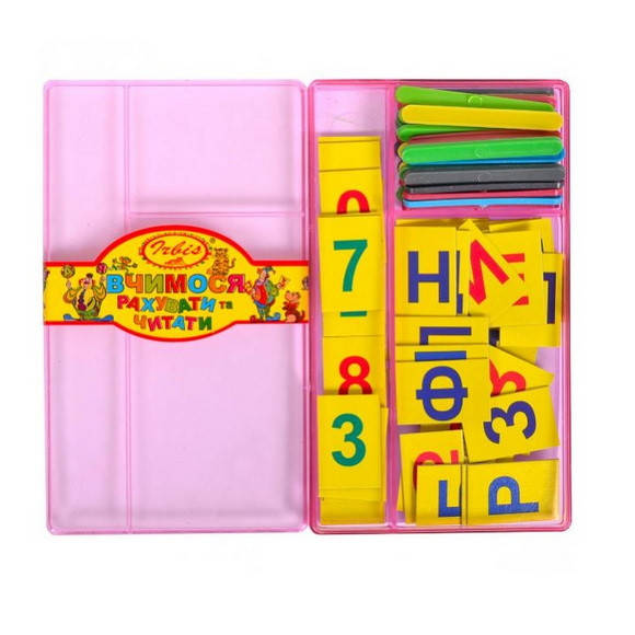 

Набор "Учимся считать и читать" Украинский язык