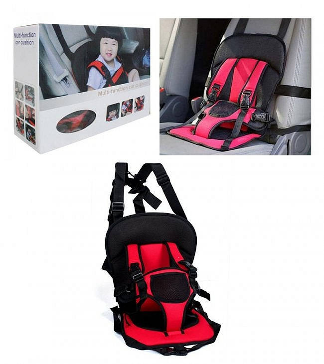 

Автокресло мягкое детское безкаркасное Multi-function Car Cushion NY-26, Красный