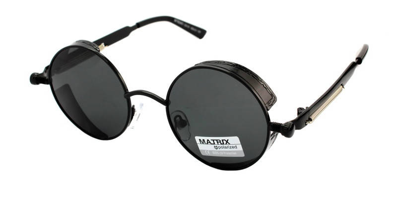 

Солнцезащитные очки от солнца круглые мужские Matrix Polaroid коллекция 2019