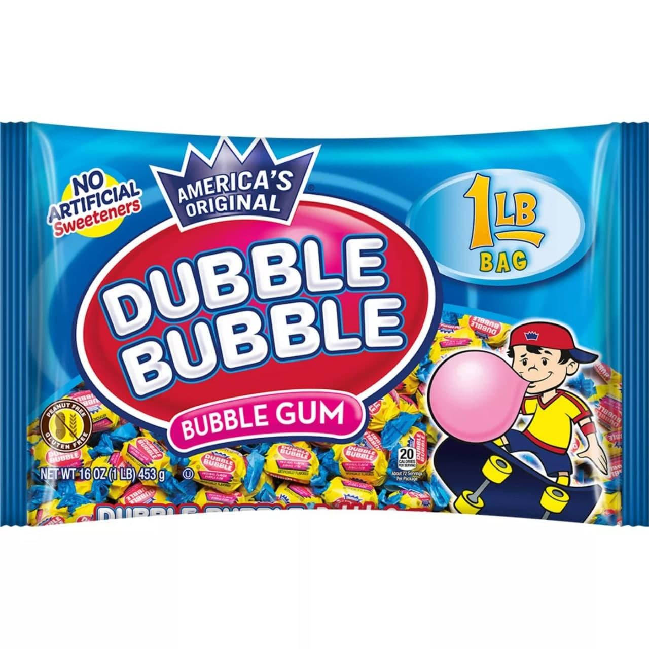 

Жвачки Dubble Bubble Chewing Gum gluten free 453g